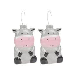 Urbn-Living Hippo, Set Of 2 - Ceramic Hanging Radiator Humidifier Animated Characters - thumbnail 1