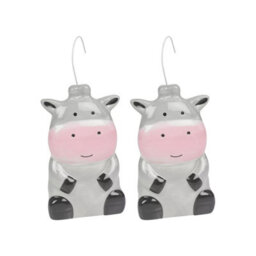 Urbn-Living Hippo, Set Of 2 - Ceramic Hanging Radiator Humidifier Animated Characters