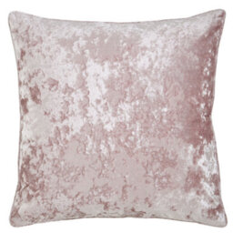 Catherine Lansfield Living Crushed Velvet  45X45Cm Cushion Blush Pink - thumbnail 6