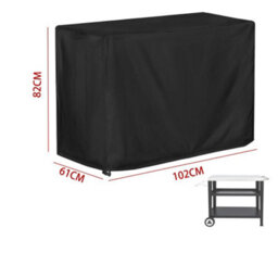 Outdoor Kitchen Side Table Cover, 102 61 82Cm Waterproof Cover For Serving Cart Bbq Patio - thumbnail 3