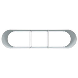 Berkfield Garden Raised Bed Brown 320 X 80 X 81 Cm Steel - thumbnail 7
