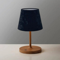 Modern Velvet Tapered Lampshade Black Fabric Shade For Ceiling Pendant Or Table Lamp 9 Inch - thumbnail 2