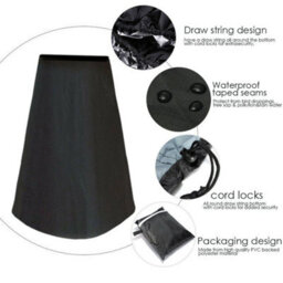 Bbq Chimnea Chiminea Cover Protector Outdoor Garden Waterproof Furniture Cover - thumbnail 4
