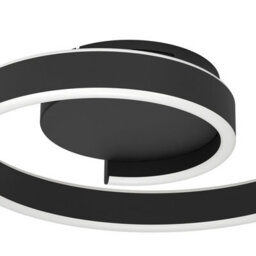 Eglo Andabaia-Z Smart Control Aluminium And Steel Led Tuneable White Modern Ceiling Light, Black - thumbnail 3