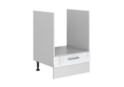 Impact Furniture White Gloss Kitchen Cabinets Set 8 Unit Modern Complete Flat Pack Package 240Cm Diy Quality Cupboards Ella - thumbnail 4