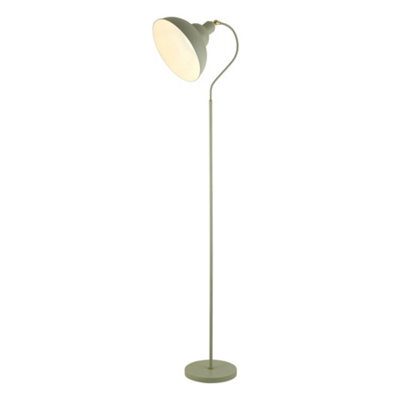 Lighting Collection Dortmund Sage Green Arch Floor Lamp - image 1