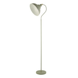 Lighting Collection Dortmund Sage Green Arch Floor Lamp - thumbnail 2
