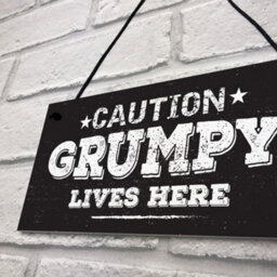 Red Ocean Shed Man Cave Signs Grumpy House Door Plaque Garden Summerhouse Sign Gifts For Dad - thumbnail 7