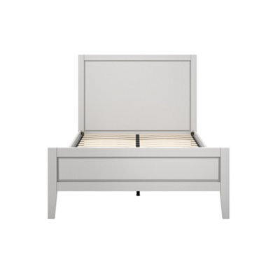 LPD Bay Cement Grey King Size Bed - Minimalist Shaker Style With Sturdy (2 Packs) - image 1
