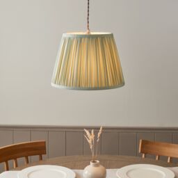 Harbour Studio Serena Sage Cotton Effect Pleated Conical Lamp Shade (D)30Cm - thumbnail 6