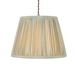 Harbour Studio Serena Sage Cotton Effect Pleated Conical Lamp Shade (D)30Cm - thumbnail 3