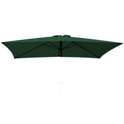 VRUC Replacement Parasol Fabric Umbrella Canopy Cover For 3X2M 6 Arm Parasols Green - image 1