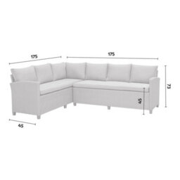 Heze Furniture Malaga Rattan Garden Lounge Set With Table, Sofas And Cushioned Stools - Brown - thumbnail 4