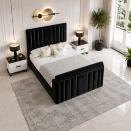 Derwent Tv Bed With Ottoman Gas Lift Storge Silver - thumbnail 7
