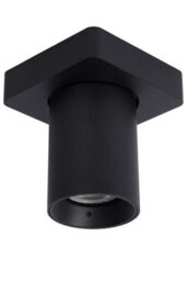 Lucide Nigel Modern Ceiling Spotlight - Led Dim To Warm - Gu10 - 1X5W 2200K/3000K - Black - thumbnail 3