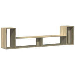 Walplus Tv Cabinets 2 Pcs Sonoma Oak 100X30X50 Cm Engineered Wood - thumbnail 8