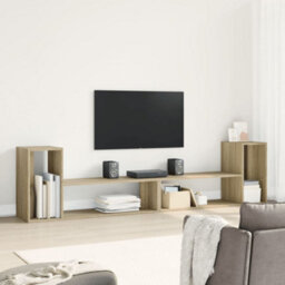 Walplus Tv Cabinets 2 Pcs Sonoma Oak 100X30X50 Cm Engineered Wood - thumbnail 3