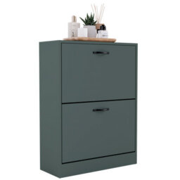 Lassic Vida Designs 2 Drawer Shoe Cabinet, Green - thumbnail 9