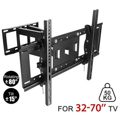 Steel Tv Wall Mount With Spirit Level For 32,70 Inch Flat Screen Tvs - image 1