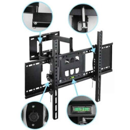 Steel Tv Wall Mount With Spirit Level For 32,70 Inch Flat Screen Tvs - thumbnail 6
