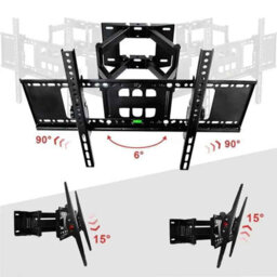 Steel Tv Wall Mount With Spirit Level For 32,70 Inch Flat Screen Tvs - thumbnail 4