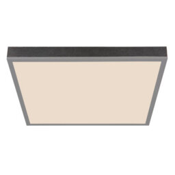 Luminosa Lighting Luminosa Doro 45Cm Flush Ceiling Light Silver Colored Led Dimmable 2700-6500K Remote Control Timer - thumbnail 3