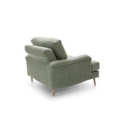 Abakus Direct Harper Chenille Armchair Pickle Green - thumbnail 6