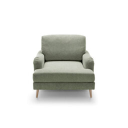 Abakus Direct Harper Chenille Armchair Pickle Green - thumbnail 8