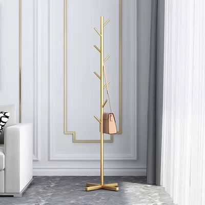 Gold Marble Clothes Rack 167Cm Floor Stand - image 1