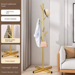 Gold Marble Clothes Rack 167Cm Floor Stand - thumbnail 2