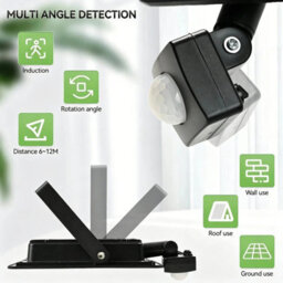 Led Floodlight With Pir Motion Sensor  Waterproof Outdoor Garden Security Light - thumbnail 4