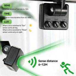 Led Floodlight With Pir Motion Sensor  Waterproof Outdoor Garden Security Light - thumbnail 5