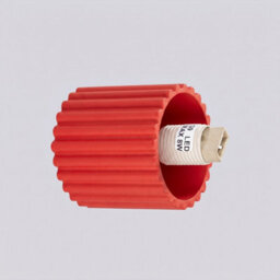 Sollux Lighting Halo Aluminum/glass Red 1 Lights Modern Wall Lamps - thumbnail 6