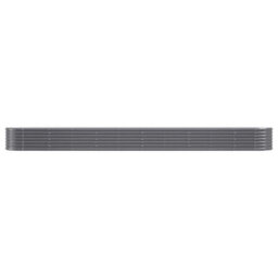 Walplus Garden Raised Bed Galvanised Steel 440X80X36 Cm Anthracite - thumbnail 3