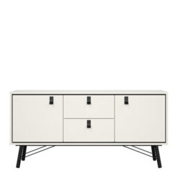 Wyld Haus Juno White Sideboard 2 Doors 2 Drawers 1503 X 722 X 401 mm - thumbnail 4