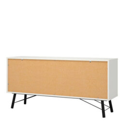 Wyld Haus Juno White Sideboard 2 Doors 2 Drawers 1503 X 722 X 401 mm - thumbnail 6