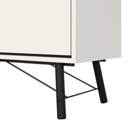 Wyld Haus Juno White Sideboard 2 Doors 2 Drawers 1503 X 722 X 401 mm - thumbnail 9