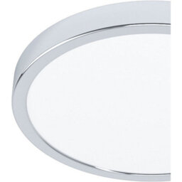 Loops Stylish Modern Chrome Led Ceiling Light - 27Cm Semi-Flush Fixture For Indoor Spaces - thumbnail 4
