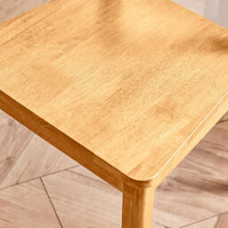 Furniturebox Uk 2X Lynton Oak Effect Wooden Dining Chairs - thumbnail 6