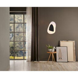 Luminosa Lighting Luminosa Dorsey Integrated Led Wall Lamp Matt Black Clear Glass Shade Led 3000K - thumbnail 7
