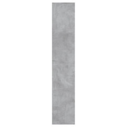 Berkfield Shoe Cabinet Concrete Grey 54X34X183 Cm Engineered Wood - thumbnail 5
