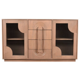 Wyld Haus New Mexico Large Mango Wood Sideboard With 4 Drawers And 2 Doors - thumbnail 3