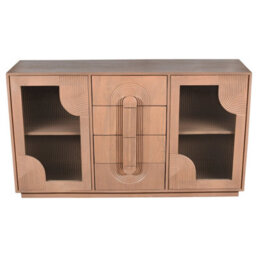 Wyld Haus New Mexico Large Mango Wood Sideboard With 4 Drawers And 2 Doors - thumbnail 6
