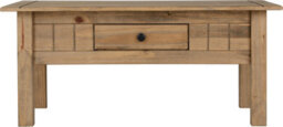Seconique Panama Waxed Pine Coffee Table This Range Comes Flat-Packed For Easy Home Assembly - thumbnail 7