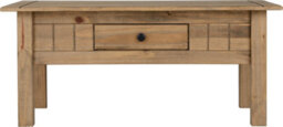 Seconique Panama Waxed Pine Coffee Table This Range Comes Flat-Packed For Easy Home Assembly - thumbnail 4