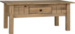 Seconique Panama Waxed Pine Coffee Table This Range Comes Flat-Packed For Easy Home Assembly - thumbnail 2