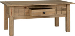 Seconique Panama Waxed Pine Coffee Table This Range Comes Flat-Packed For Easy Home Assembly - thumbnail 3