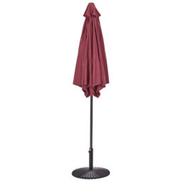 Beliani Market Parasol 266 Cm Varese Burgundy - thumbnail 5