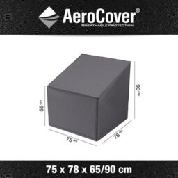 Pacific Lifestyle Platinum Aerocover High Back Chairs Waterproof Breathable Rip-Stop Polyester Cover W75Xd78Xh90Cm