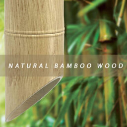 Modern Bamboo Pendant Light Shade With Blue Birds And Cylinder Contemporary Ceiling Light - thumbnail 6